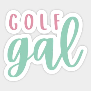 Golf Gal Sticker